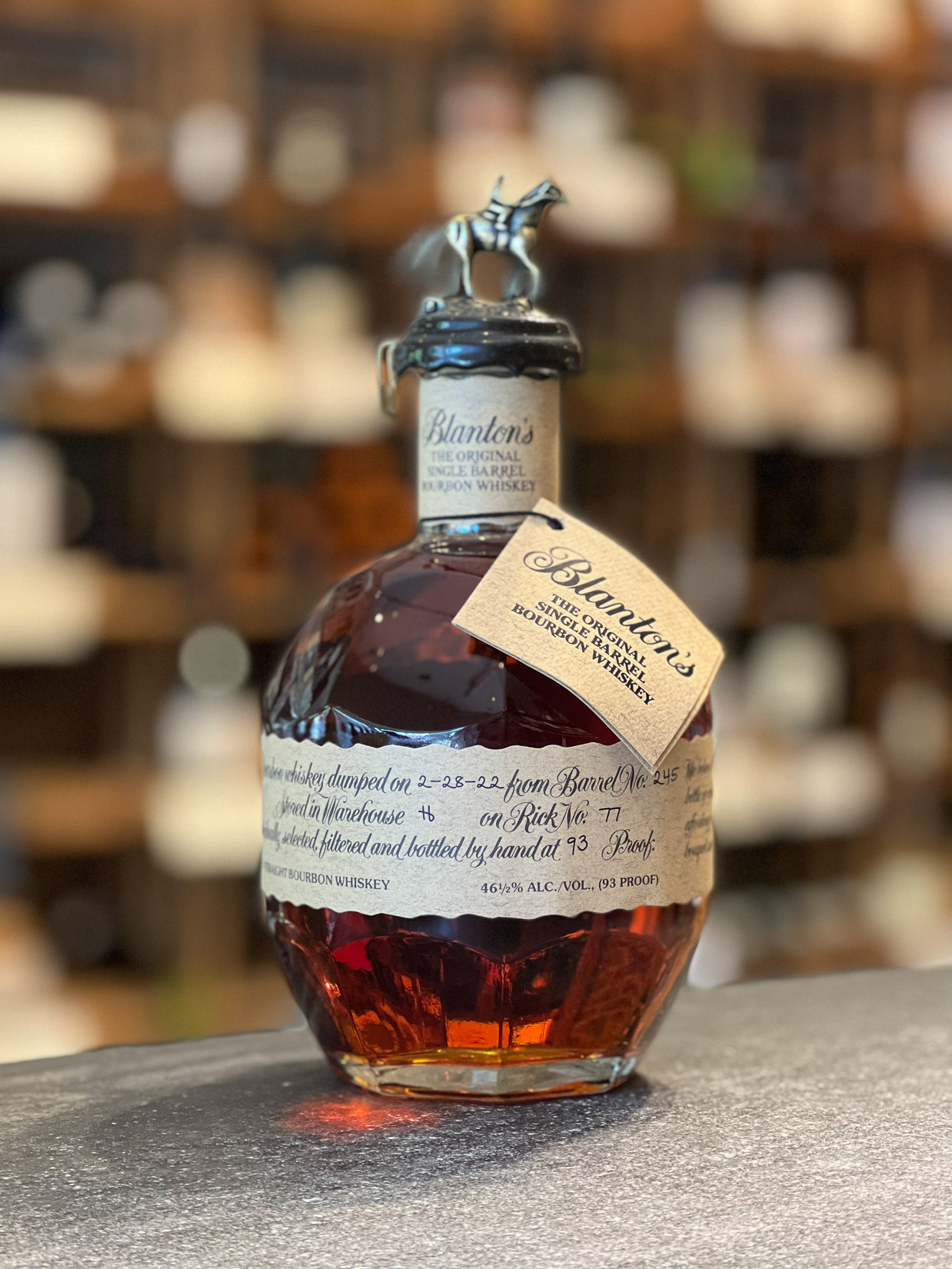Original Single Barrel Blanton s Bourbon 2024 Backstage At BizTown